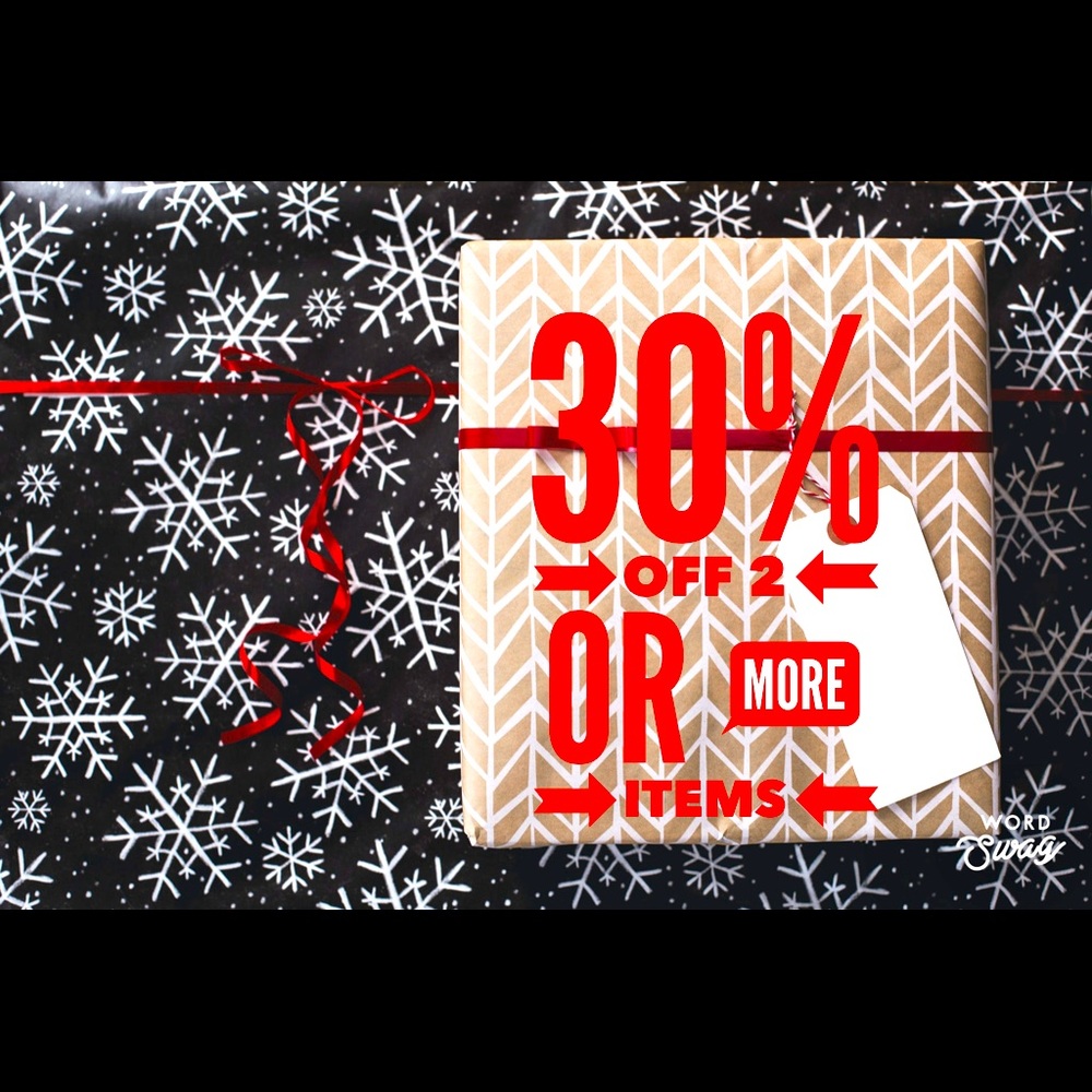 BLACK FRIDAY SALE 30% off bundles